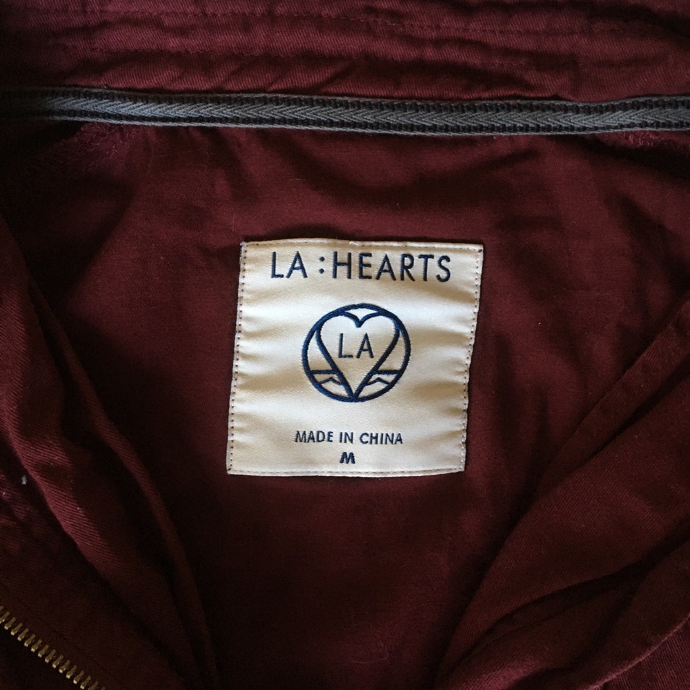 Maroon Cargo Jacket🍓 - Picture 8 of 8